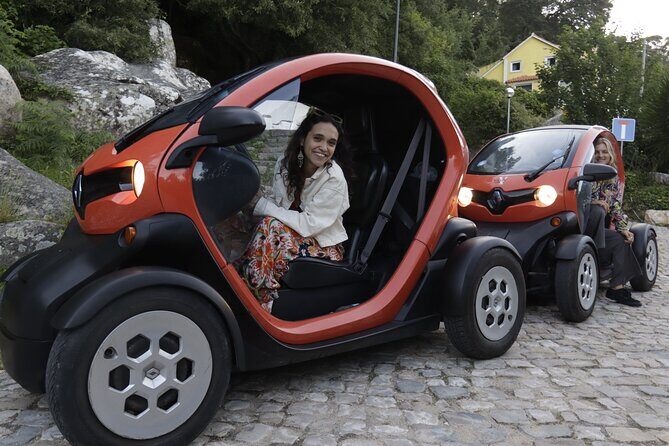 Drive yourself - Pena Palace, Moorish Castle, Quinta da Regaleira - Moorish Castle: how the car helps on hills and narrow streets