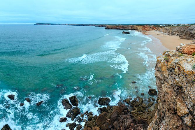 From Lisbon: Algarve Private Tour to Portimao, Lagos and Sagres - Lagos old town, church views, and the steps to Camilo Beach
