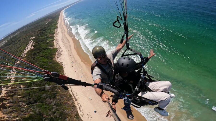 From Lisbon: Paragliding Tandem Flight - Safety first, nerves last: what tandem flying is really like