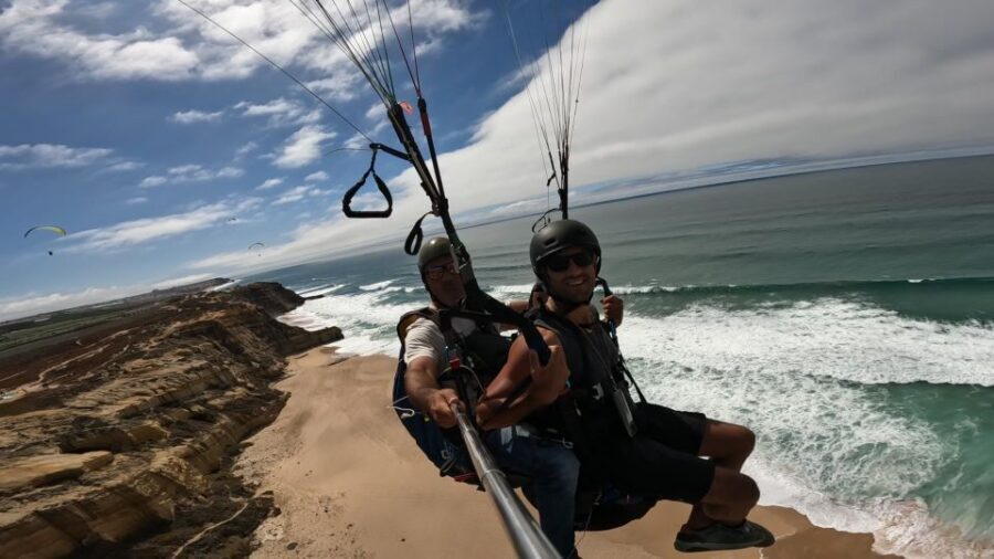 From Lisbon: Paragliding Tandem Flight - Language support: you’ll be fine if you speak a little