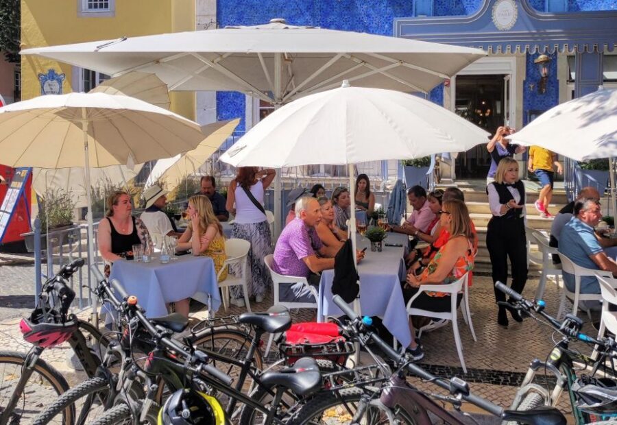 From Lisbon: Sintra and Cascais E-Bike Tour - Sintra village, Queijadas, and the fairy-tale palaces at human speed