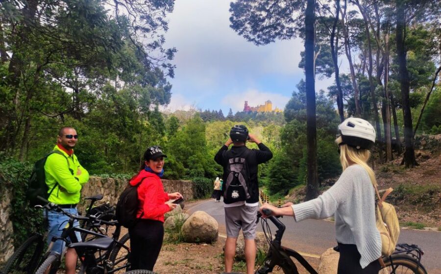 From Lisbon: Sintra and Cascais E-Bike Tour - Pena Palace and Moorish Castle viewpoints where the day really changes