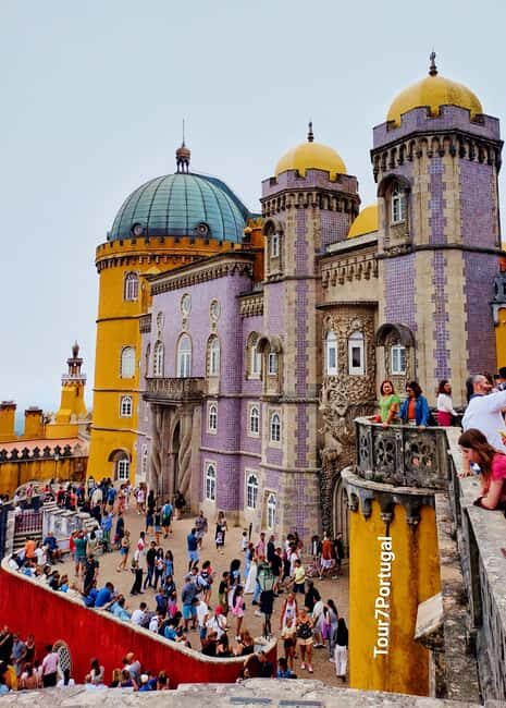 From Lisbon: Sintra, Pena Palace, Regaleira, Guided Day Tour - Castelo dos Mouros: ancient walls, modern photo power