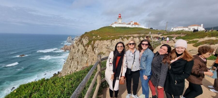 From Lisbon: Sintra, Pena, Regaleira, Roca and Cascais Tour - Cascais shoreline time: ocean views with a calmer ending