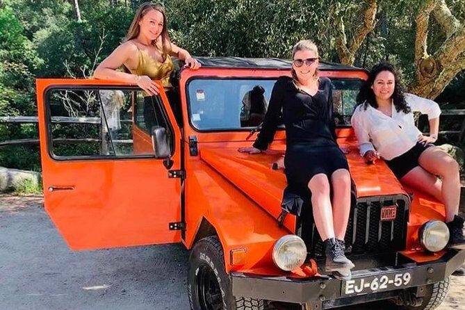 Jeep Tour Sintra-Cascais - Praia da Adraga: quick photo time with big ocean energy