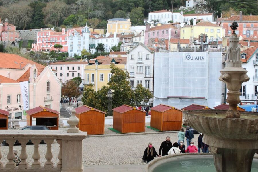 Lisbon: Sintra, Cascais, & Estoril Guided Day Tour - Pena Palace, Sintra Mountains, and the Payoff View on the Terrace