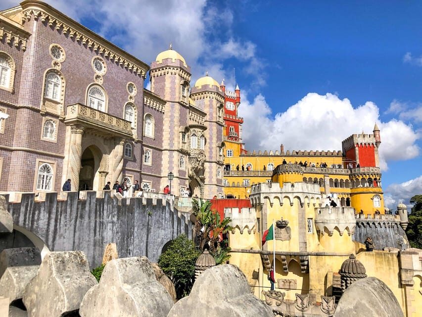 Lisbon: Sintra, Pena Palace, Quinta Regaleira, Cabo da Roca - Pena Palace: 19th-century Romantic fireworks on a hill
