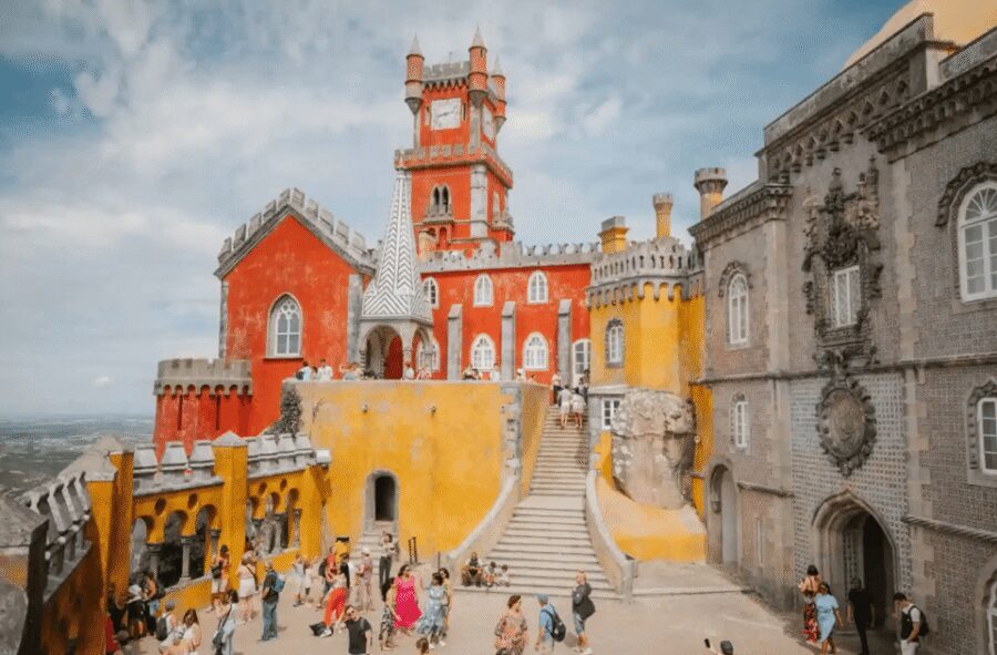 Magical Day Trip: Pena Palace, Sintra, CaboDa Roca & Cascais - Pena Palace: skip-the-line access and the fairytale scale