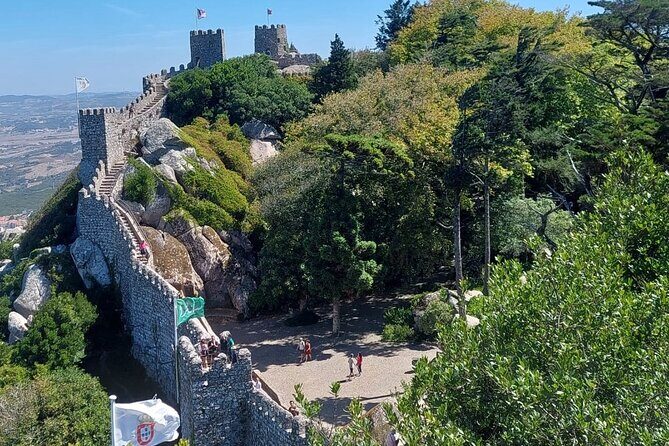 Private Adventure Tuk-Tuk,Sintra and Cascais, full day - The Castelo dos Mouros wall pass and how to use the photo breaks