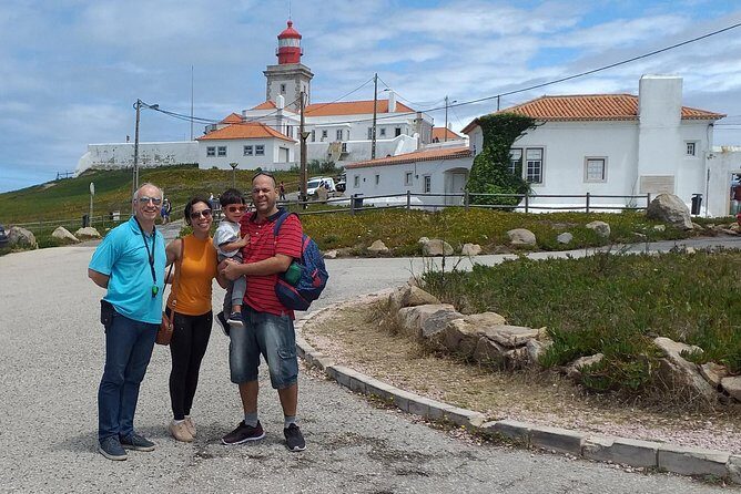 Private Tour Sintra, Pena Palace, Quinta Regaleira, Cabo Roca, Cascais - Boca do Inferno: cliff views plus waves hitting hard