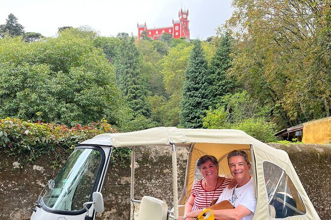 Private Tuk Tuk Tour of Sintra and Beaches in 2.5h - Azenhas do Mar: Stairs, the View, and the Oceanfront Pool
