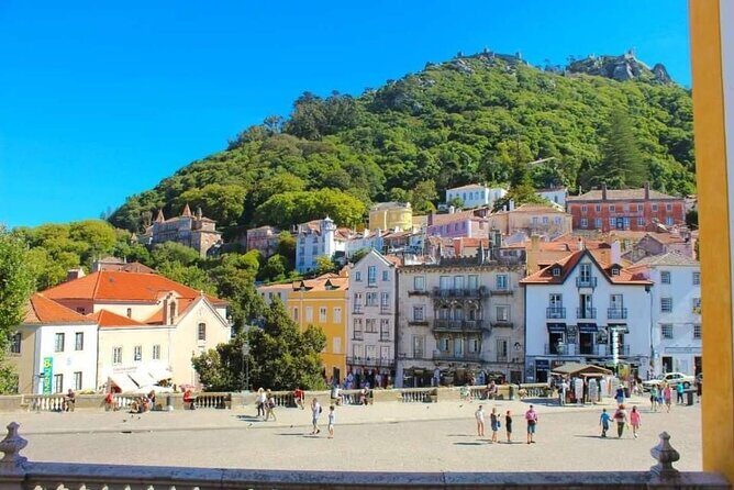 Sintra 1/2 day tour + Pena Palce + 2 gifts (inc. tickets) - Pena Palace terraces, chapel, and gardens: the outside plan that works