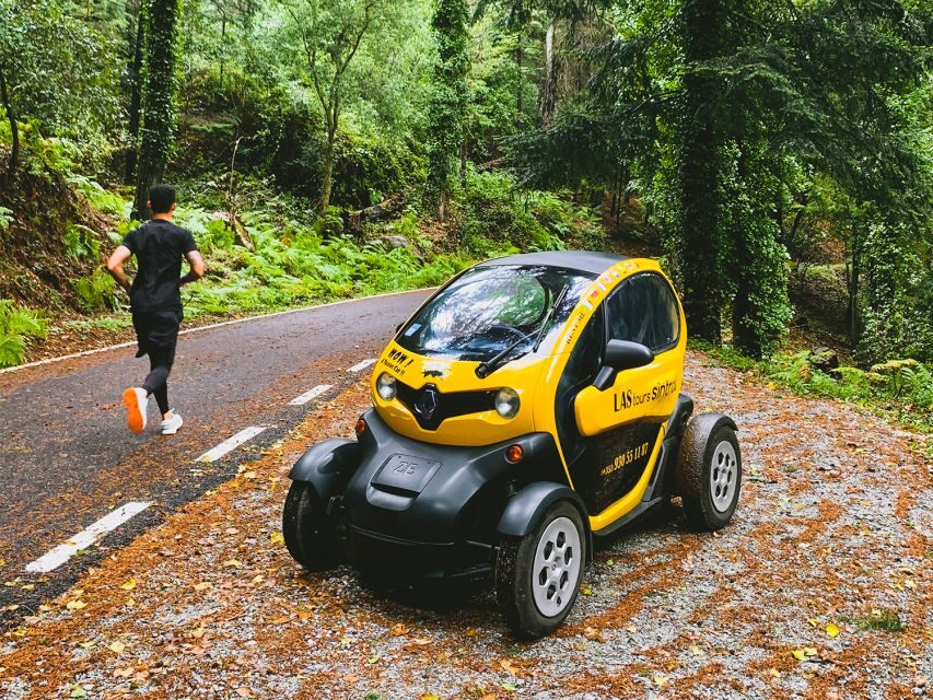 Sintra: 4 MAJOR Monuments Tour E-Car com GPS Audio Guide - Moorish Castle viewpoint for that Sintra-to-the-ocean feeling