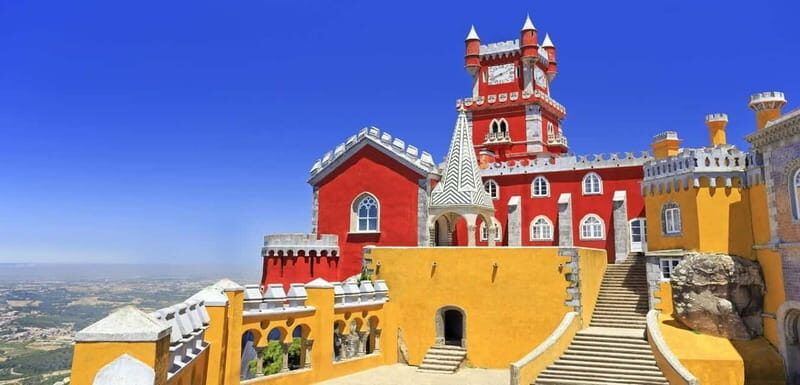 Sintra and Cabo da Roca – Exclusive Tour with a Local Guide - Up the hills: National Palace viewpoints, Moorish Castle, and the Pena lead-in