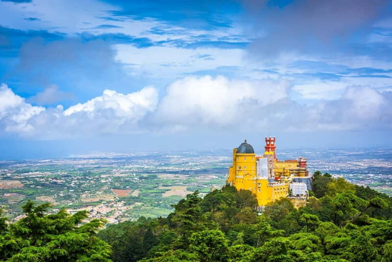 Sintra Hike: Past palaces and hidden paths. - Pena Palace from outside: why the viewpoints are the whole point