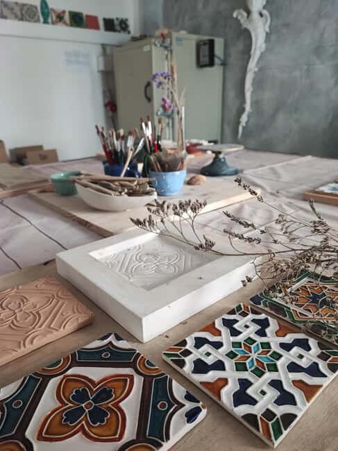 Sintra: Hispanic Moorish Tile Workshop - A Sintra workshop that turns azulejos into something you understand