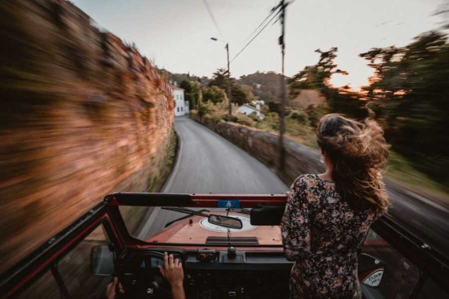 Sintra: Historical Jeep Tour - The UMM jeep is the whole point of this Sintra day