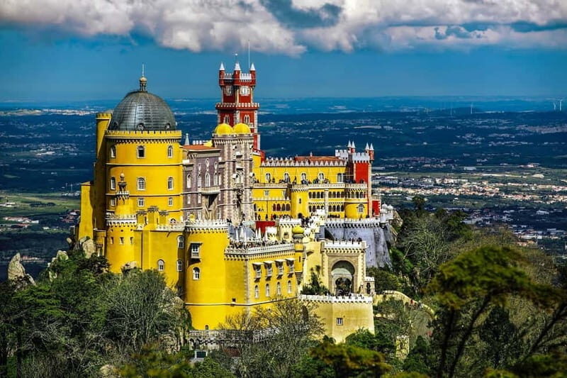 Sintra Magic & Coastal Wonders: Private Day Trip from Lisbon - Castle of the Moors: fortress walls with serious views