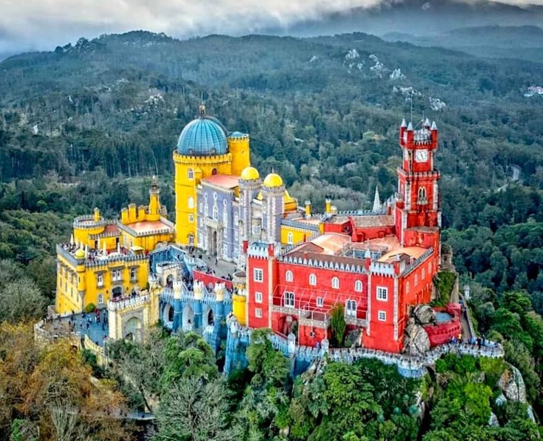 Sintra: Pena Palace, Moorish Castle, Regaleira, & Monserrate - Pena Palace and Park: Romantic Color on a Windy Peak