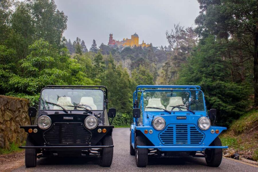 Sintra: Vintage electric Tuk Tuk tour, Pena Palace 4/5 hours - Start point at Portela de Sintra (Estação) and how the day flows