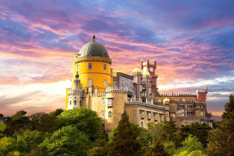Sintra:Pena Palace,Moorish Castle & Q-Regaleira Private Tour - Pena Palace: Fairy-Tale Facade Meets Real Interiors
