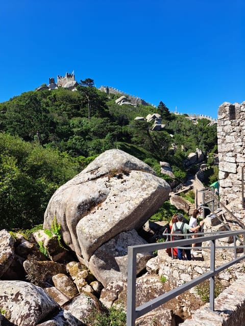 Sintra:Pena Palace,Moorish Castle & Q-Regaleira Private Tour - Boca do Inferno: Dramatic Rock Formations Without the Effort