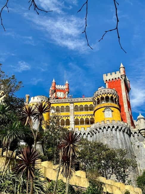 Visit the mystical Sintra, Cabo da Roca and Cascais on a 4x4 - Pena Palace: Timed Entry, Big Views, and Worth the Ticket